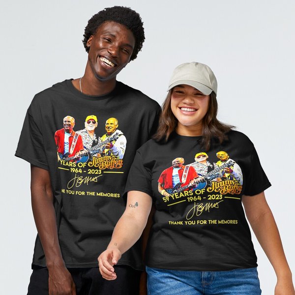 Rip Jimmy Buffet - Thanks For The Memories Classic T-Shirt-image