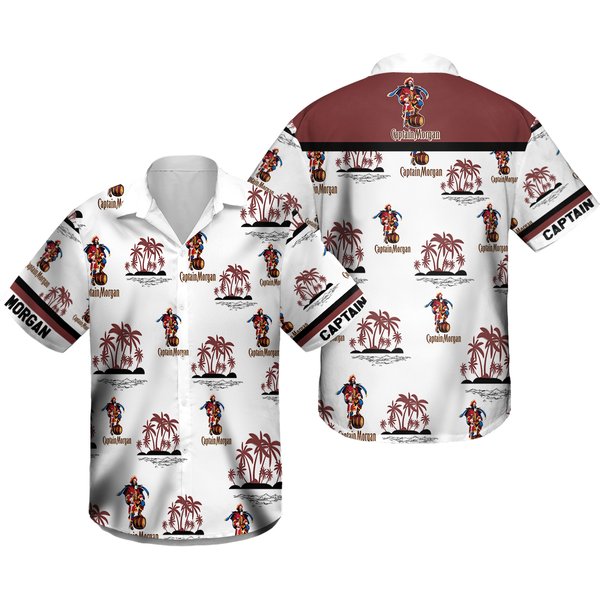 Captain Morgan Button Shirt, Captain Morgan Shirt-image