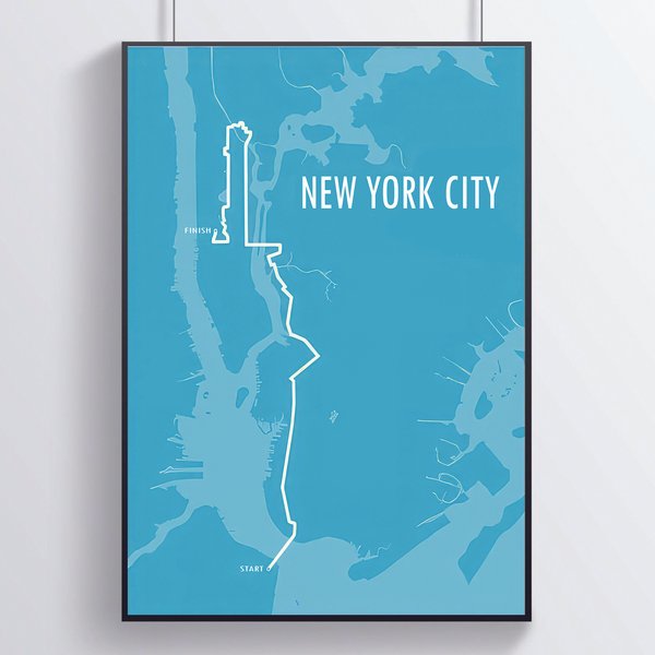 New York Marathon Premium Matte Vertical Poster-image