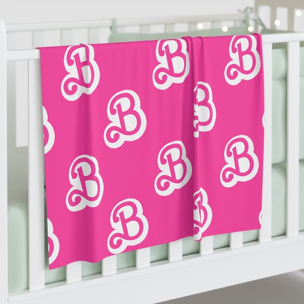 Barbie Baby Blanket, Gift For Baby