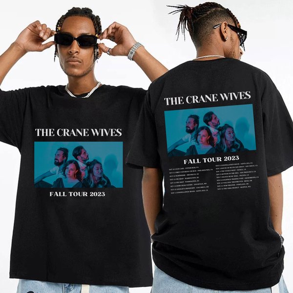 The Crane Wives Fall Tour 2023 Shirt, The Crane Wives 2023 Concert Shirt-image