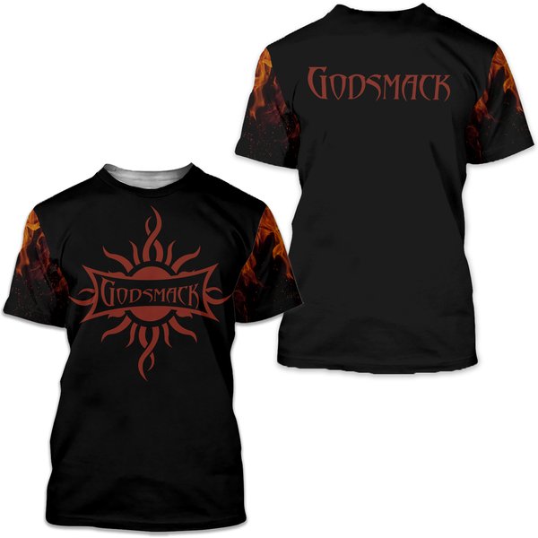Fans Of Godsmack 3D T-Shirt-image