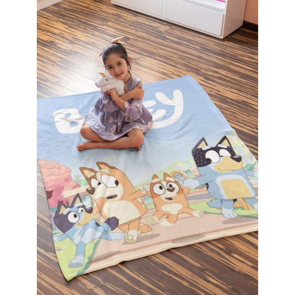 Velveteen Plush Blueydad Blanket - Soft And Cozy Kids Blanket-image