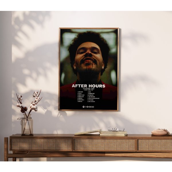 Weeknds - After Hours - Digital Album Art Poster-image
