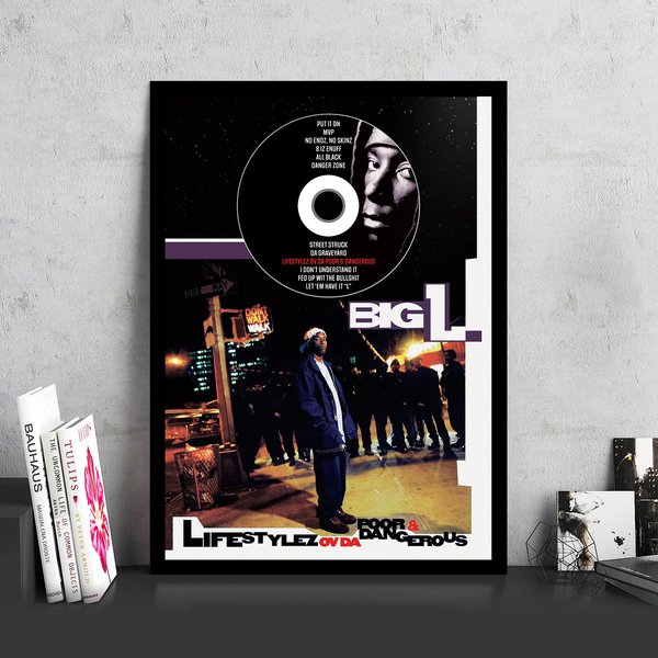Big L 'Lifestylez Ov Da Poor & Dangerous' - Hip-Hop Poster-image