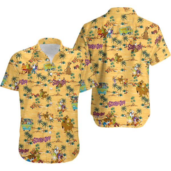 Scooby-Doo Tropical Hawaiian Shirt-image