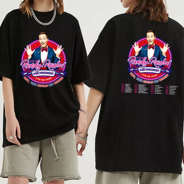 Randy Rainbow Shirt, The Randy Rainbow For President Tour 2023 Shirt-image