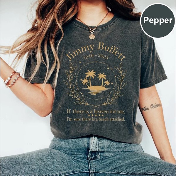 Jimmy Buffett Memorial Shirt, Jimmy Buffett 1946 - 2023 T-Shirt, This One's For You Tribute-image