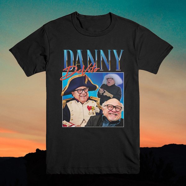 Danny Devito Shirt Vintage Style Homage T Shirt Jumper Funny Gift-image