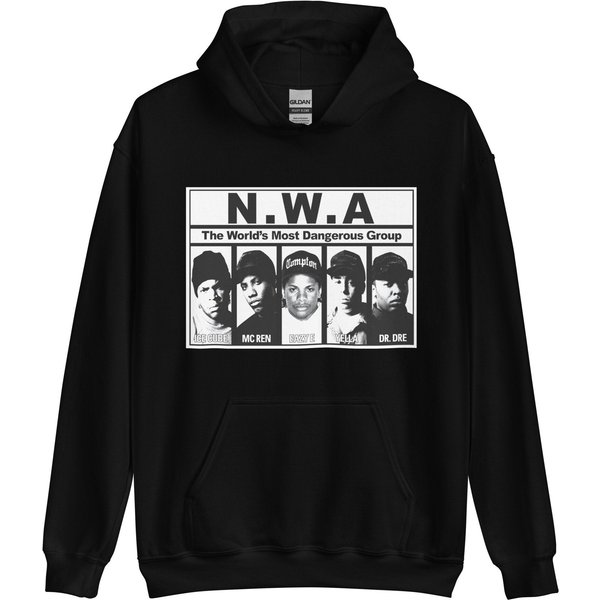 Nwa Hoodie - Nwa Apparel - 90S Hiphop Tupac Rap Hip Hop Legend Hoodie-image