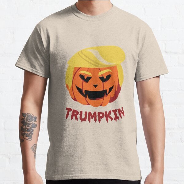 Trumpkin Scary Halloween T-Shirt Gift T-Shirts-image