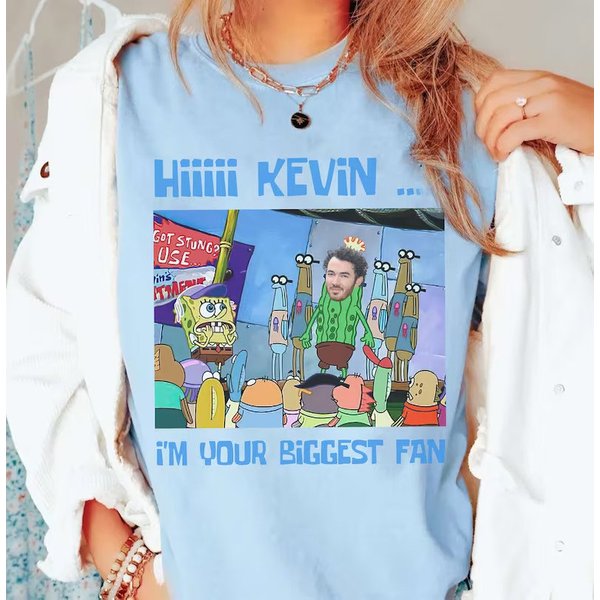 Hiiiii Kevin ..... I'm Your Biggest Fan Shirt, Kevin Jonas Shirt-image