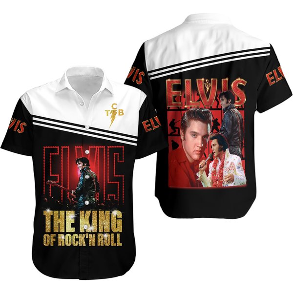 Elvis Presley Button Shirt-image