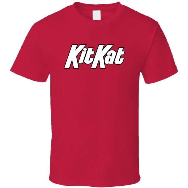 Kit Kat Chocolate Candy Food Cool Worn Funny T Shirt-image