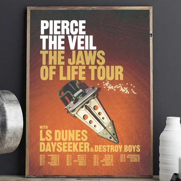 Pierce The Veil 2023-2024 Tour Poster-image