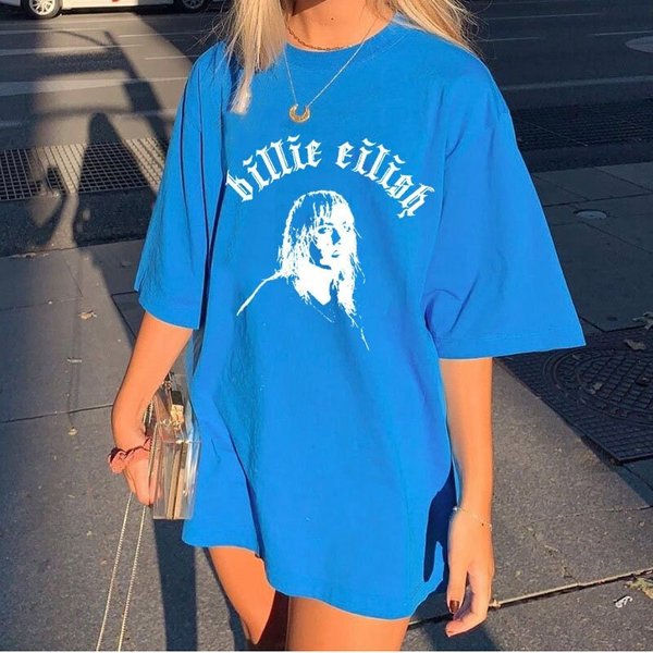 Billie Eilish Vintage Shirt - Stylish Merchandise For Eilish Fans-image