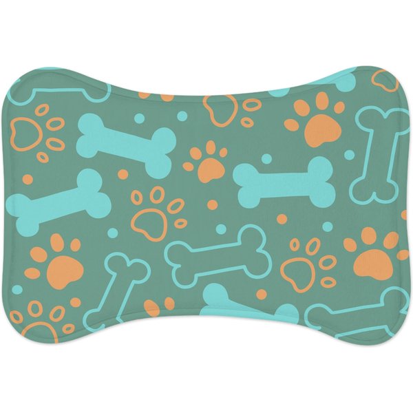 Dog Vintage Pet Bowls Mats