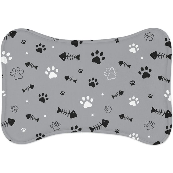 Dog Vintage Pet Bowls Mats