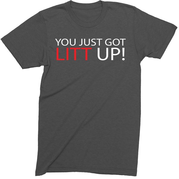 You Just Got Litt Up! Adults T-Shirt Novelty Comedy Funny Tee Shirt-image