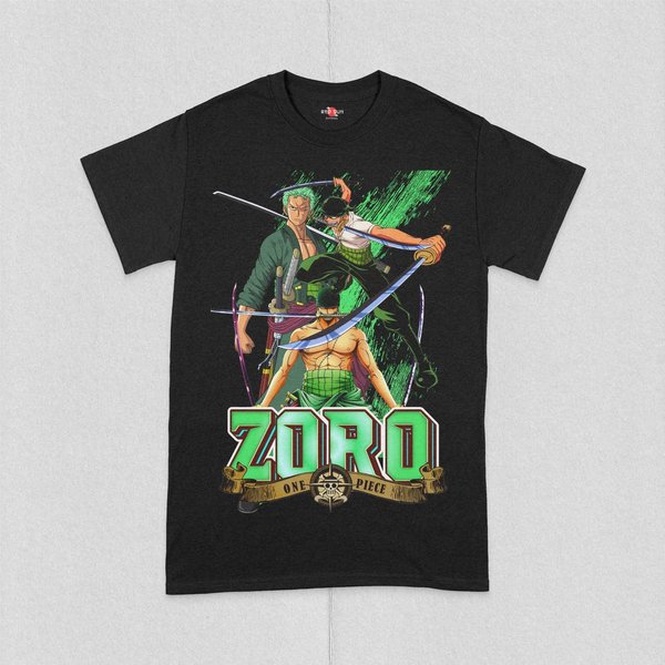 Zoro One Piece Tshirt, One Piece Anime Tshirt-image