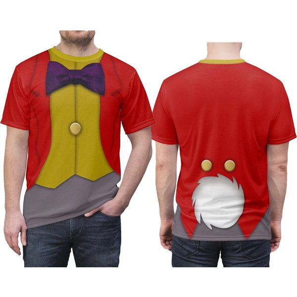 White Rabbit In Wonderland Costume Cosplay 3D Shirt-image