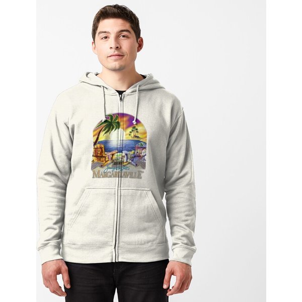 Jimmy Buffet Zipped Hoodie-image