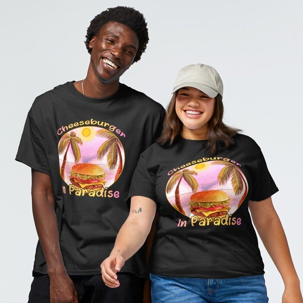 Cheeseburger In Paradise - Jimmy Buffet Classic T-Shirt-image