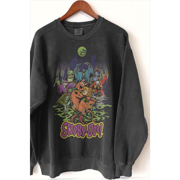 Vintage Scooby Doo Shirt, Halloween Scooby Doo Sweatshirt-image