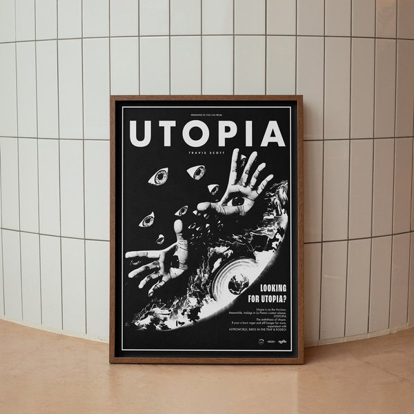 Travis Utopia Album Art Poster-image