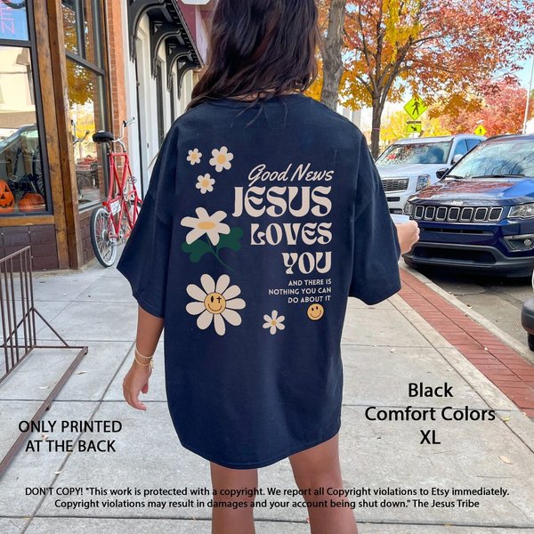 Christian Jesus T-Shirt - Faith-Based Clothing-image