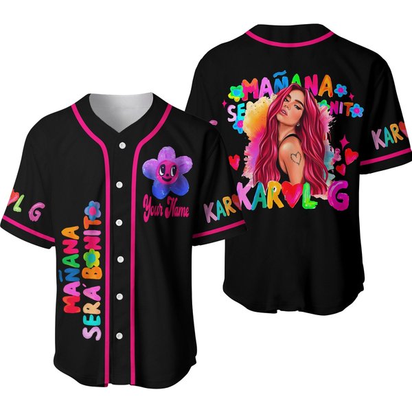 Karol G Baseball Jersey, Personalized Baseball Jersey, Manana Sera Benito Shirt-image