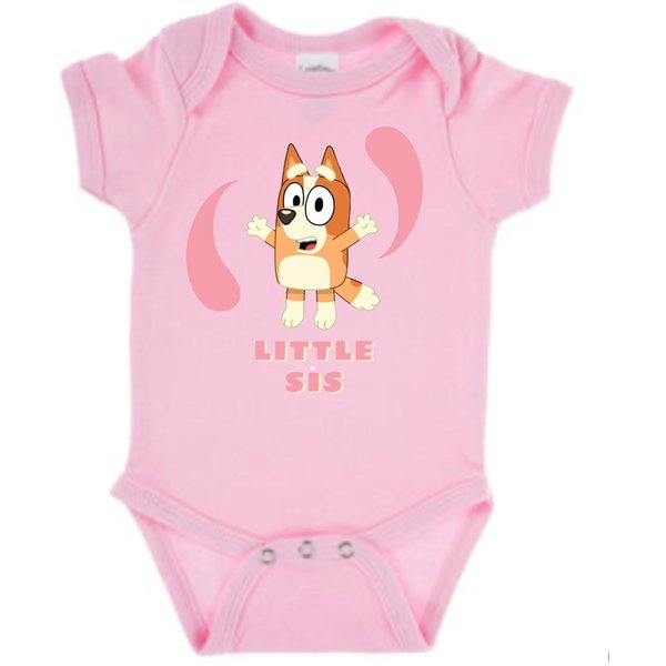 Blueydad Bingo Baby Little Sis Onesies-image
