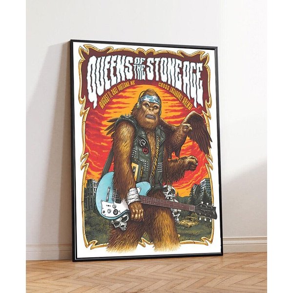 Queens Of The Stone Age August 11 2023 Portland, Me Poster-image