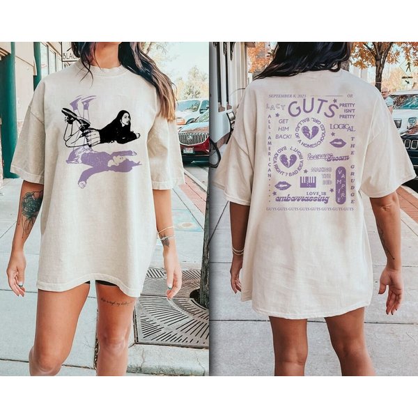 Guts Olivia Track List Shirt, Guts Aesthetic Shirt-image