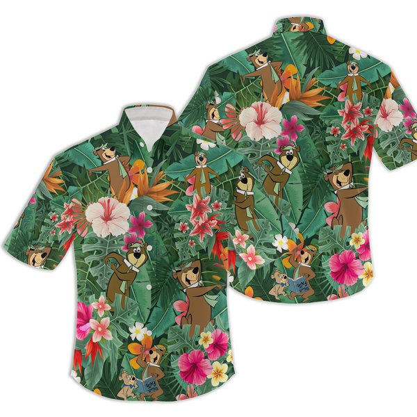 Yogi Bear Hawaiian Shirt-image