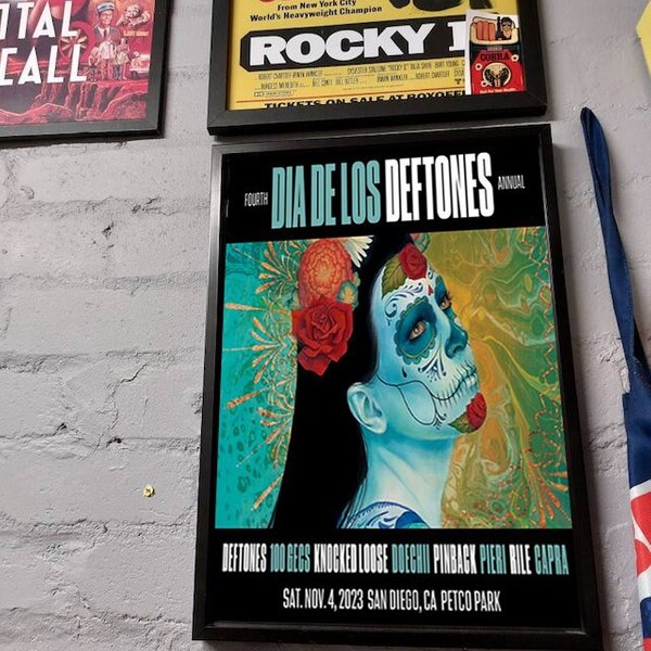 Dia De Los Deftone San Diego Ca Petco Park Nov 4 2023 Poster-image