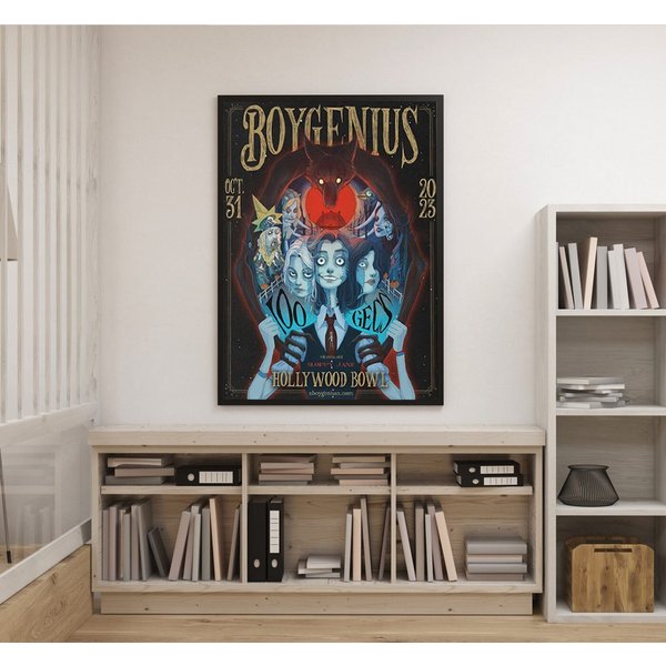 Boygenius Hollywood Bowl Poster-image