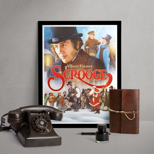 Scrooge Classic Movie Christmas Movie Poster-image