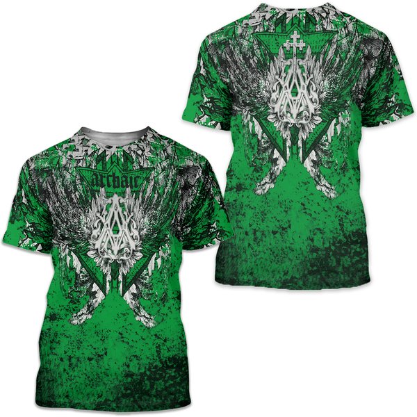 Archaic 3D T-Shirt Griffin Wings-image