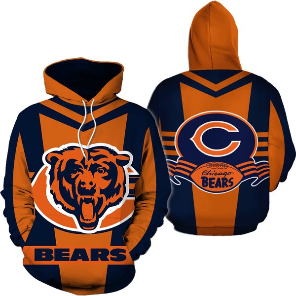 Bears Hoodie New Christmas Gift Hoodie Hooded New-image
