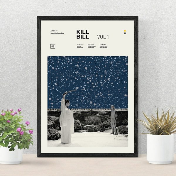 Kill Bill Vol. 1 Premium Matte Vertical Poster-image