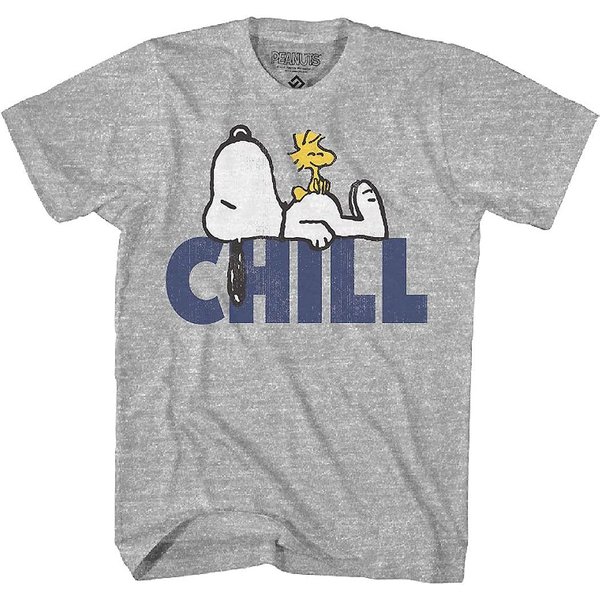 Snoopy Chill Adult T-Shirt-image