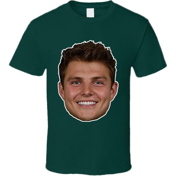 Zach Wilson Big Head Football Fan T Shirt-image