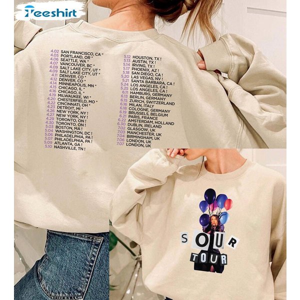 Olivia Rodrigo Sour Tour Sweatshirt-image