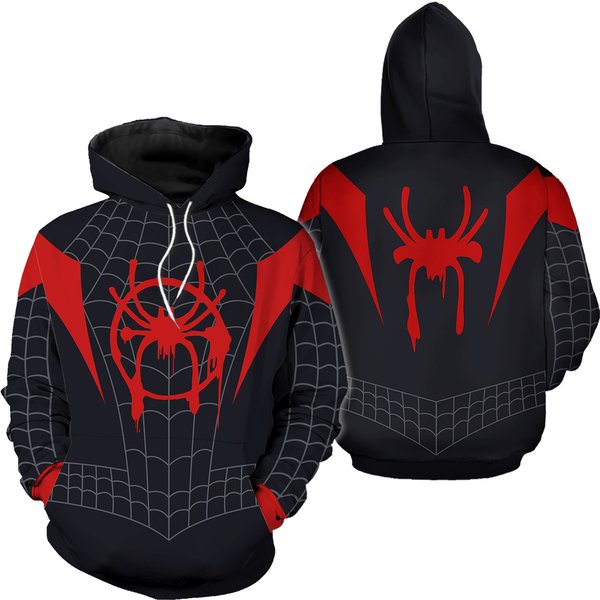 Miles Morales 3d Full Over Print Hoodie
