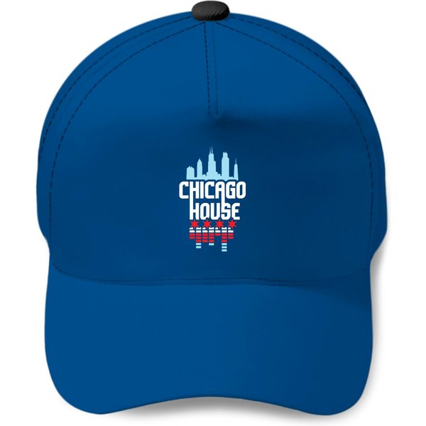 Chicago House Music Vintage Dj Baseball Cap-image