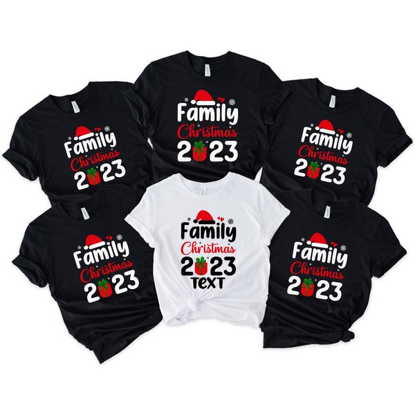 Family Christmas 2023 Shirt,Custom Family Christmas 2023 Tee-image