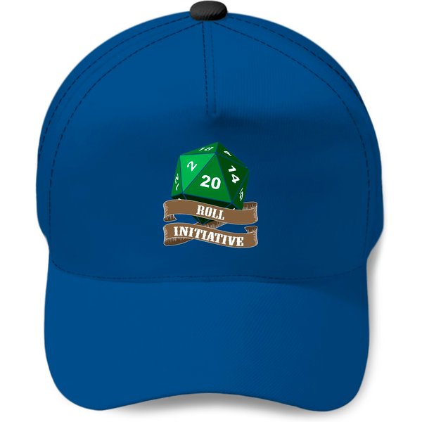Roll Initiative D&d Dnd Men's Baseball Cap