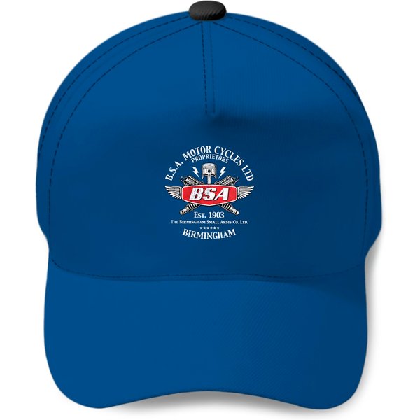 Bsa Vintage Motorcycles Birmingham Motorbike Baseball Cap-image