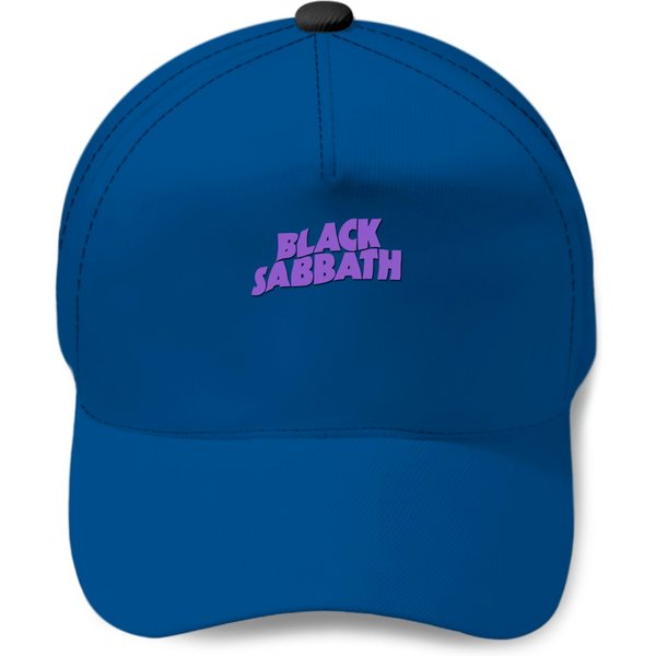 Black Sabbath Purple Logo Baseball Cap-image